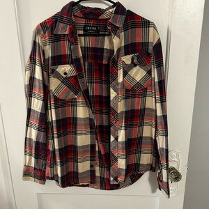 Red plaid flannel